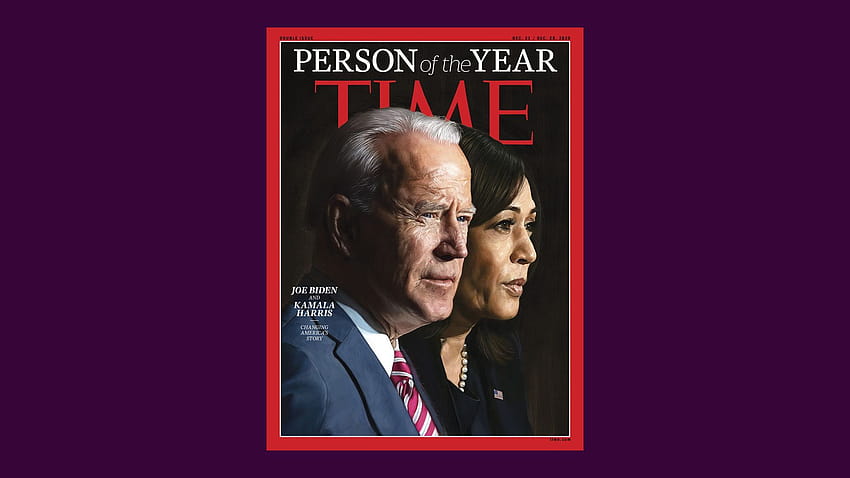 Personnalité de l'année 2020 du TIME : Joe Biden et Kamala Harris Fond d'écran HD