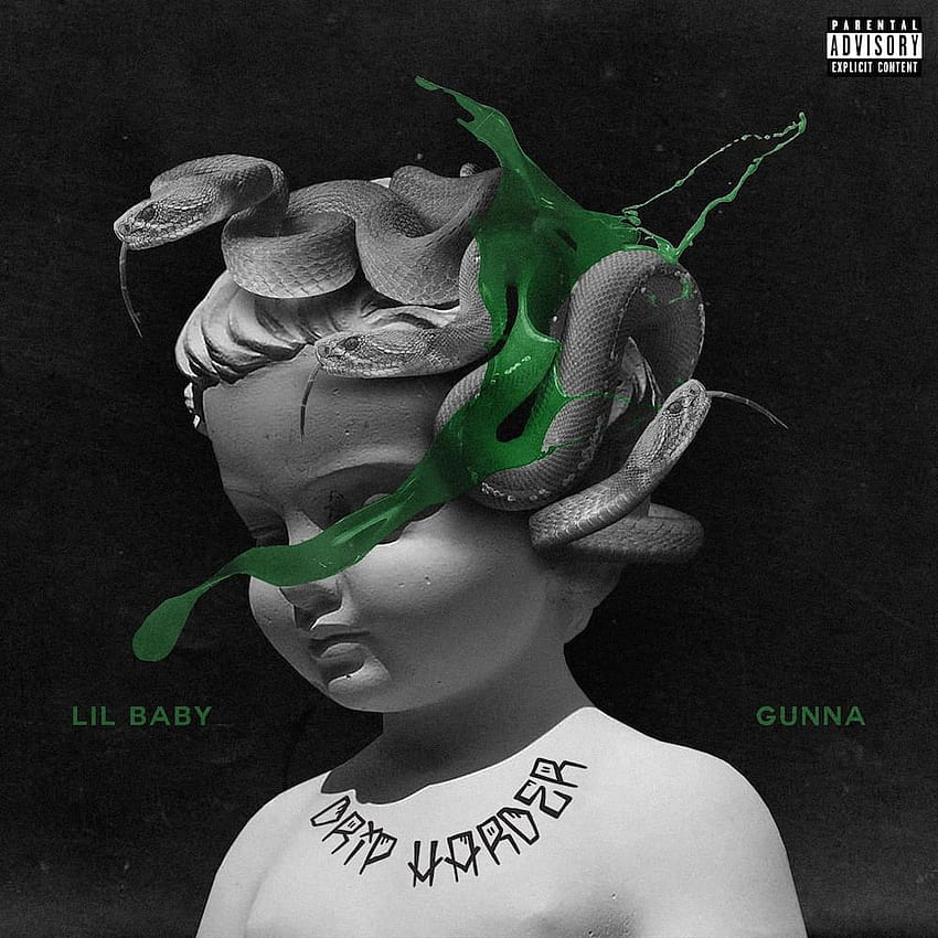 Przeczytaj wszystkie teksty nowego projektu Lil Baby i Gunny „Drip Harder, future drake life is good remix” z udziałem dababy lil baby Tapeta na telefon HD