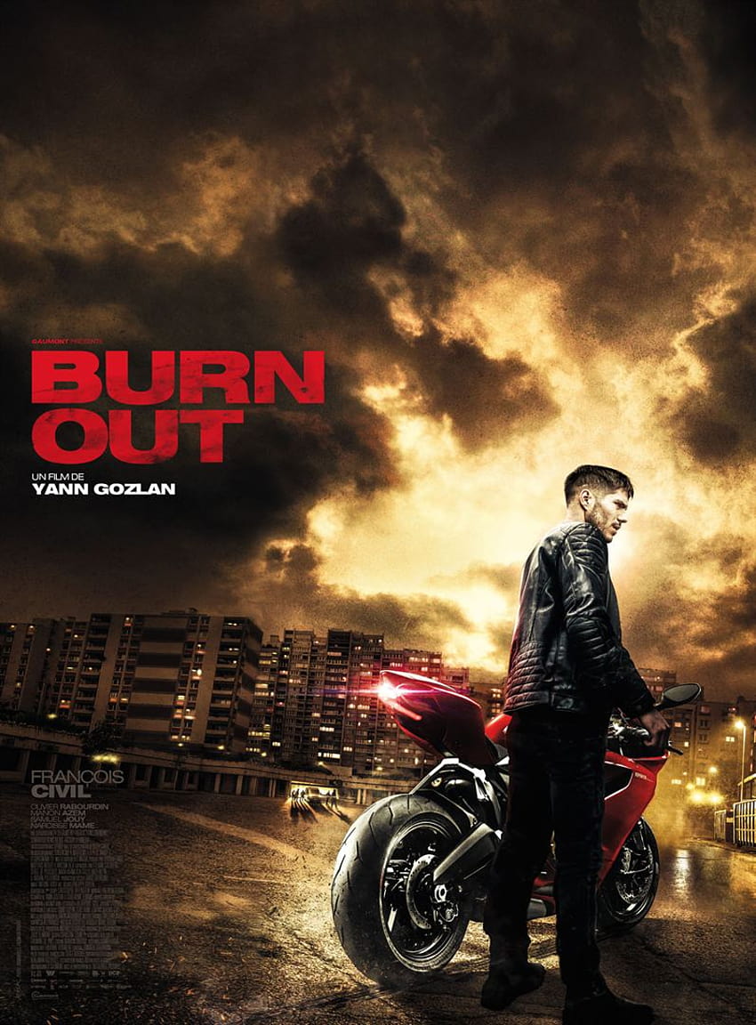 Burn Out, Motorradfilme HD-Handy-Hintergrundbild