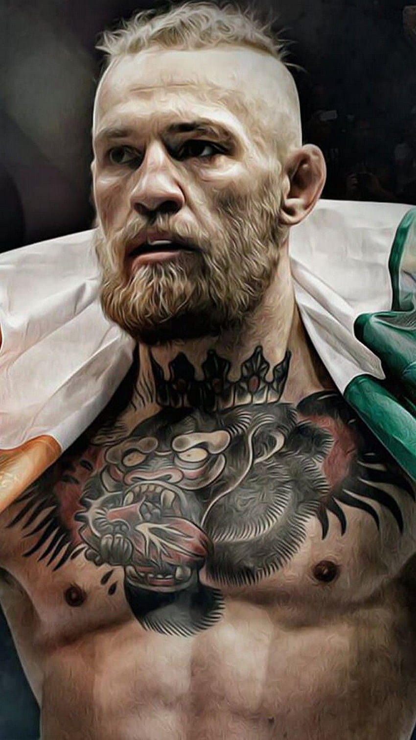 Conor McGregor iPhone 7, tatuaje de iPhone 7 fondo de pantalla del teléfono