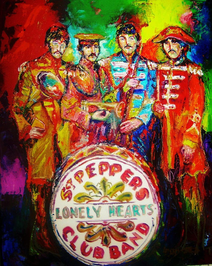 Sgt Peppers Lonely Hearts Club Band Beatle Tapeta na telefon HD