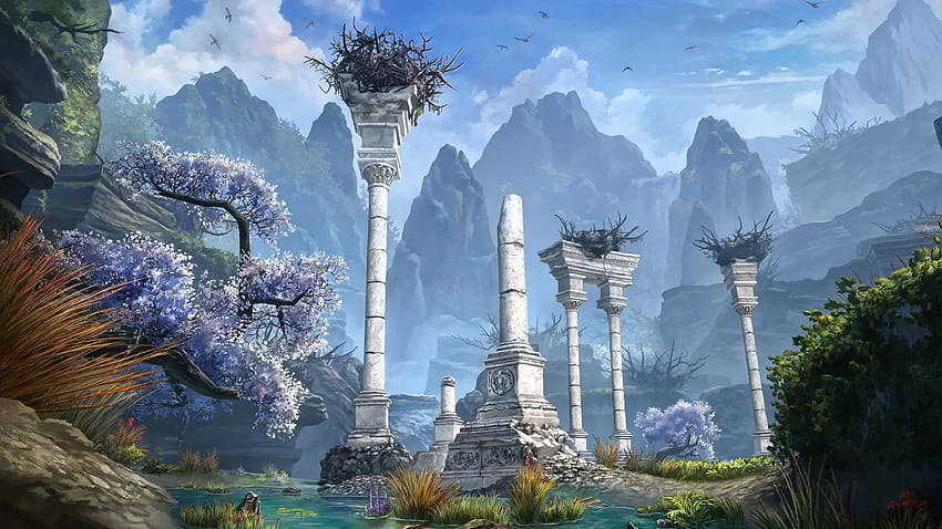 The Elder Scrolls Online: Mais detalhes sobre o capítulo High Isle com novos companheiros e jogo de cartas, the elder scrolls online high isle papel de parede HD