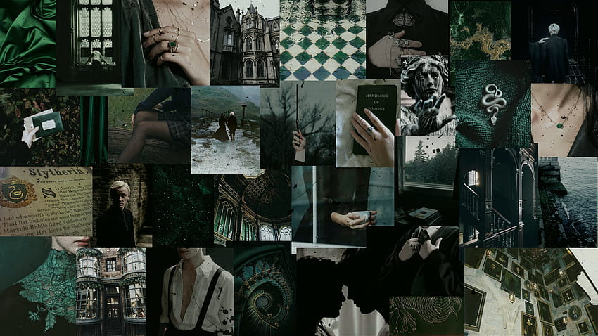 Slytherin in 2020, draco malfoy aesthetic pc HD wallpaper