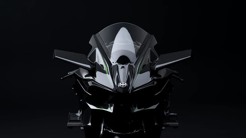 Kawasaki Ninja H2R Racing, the ninja h2r HD wallpaper
