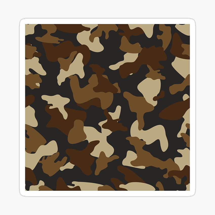 Brown army camo camouflage pattern, metal camo HD phone wallpaper
