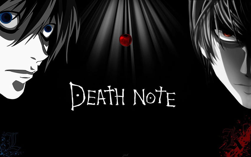 Death Note: Gold Standard for Psychological Thriller Anime, black and gold anime characters HD wallpaper