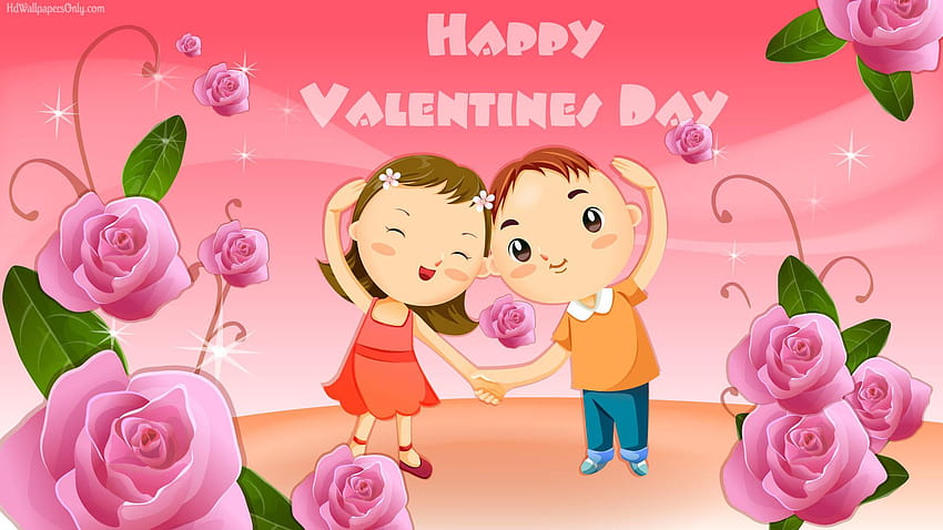 Disney Valentines Day, valentine cartoons HD wallpaper