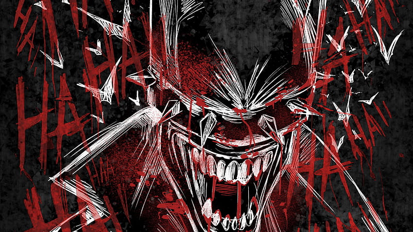 Der lachende Batman, der dunkelste Ritter HD-Hintergrundbild