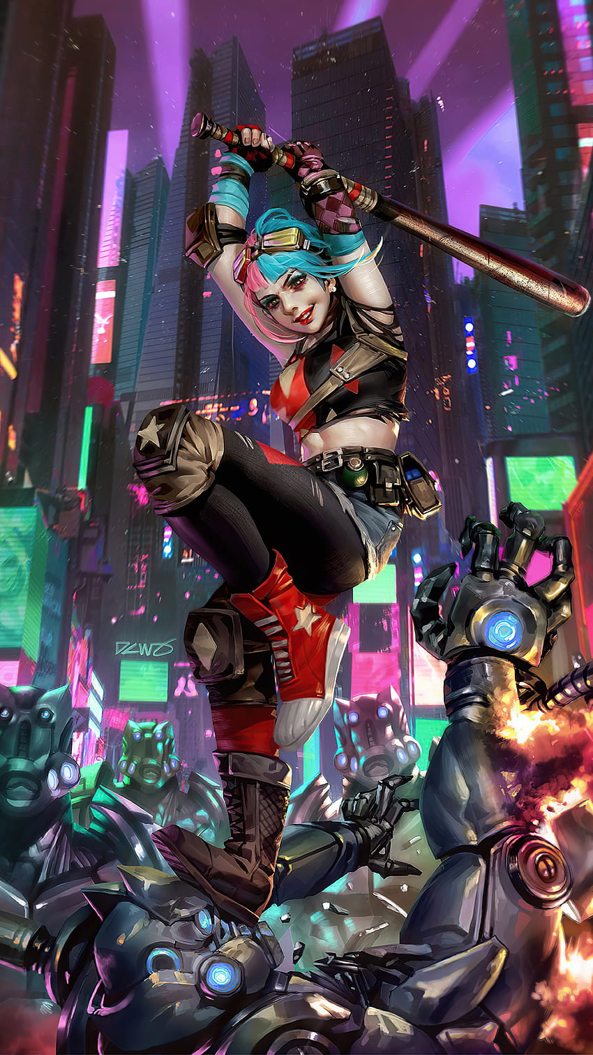 2160x3840 Harley Quinn Dc Comics Future State Sony Xperia X,XZ,Z5 Premium , Backgrounds, and HD phone wallpaper
