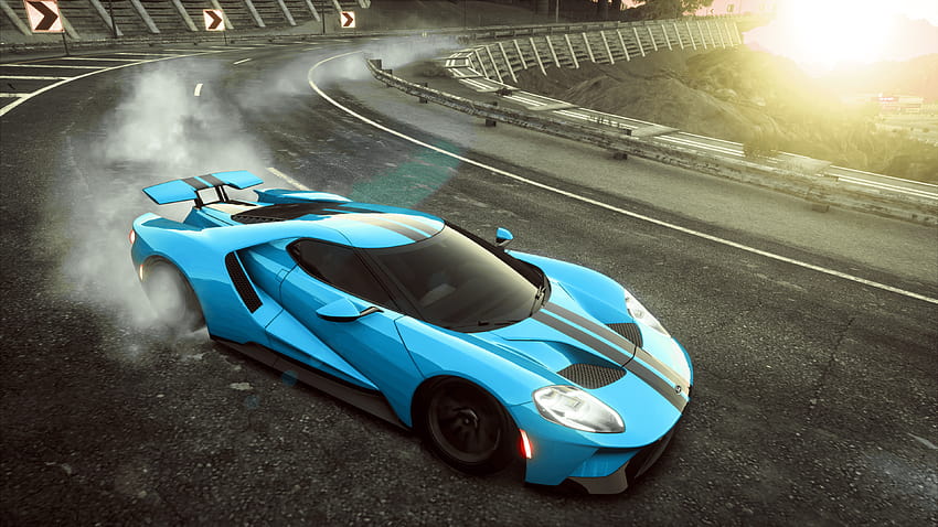 feel to use this miami blue ford GT that I made, 2019 ford gt mk ii supercar HD wallpaper