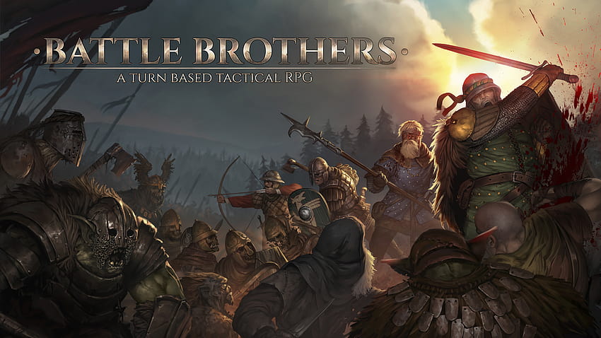 Anyone got textless version of this ? : BattleBrothers HD wallpaper