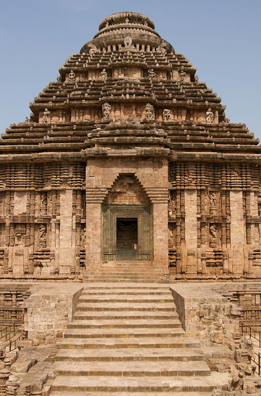 Kuzey Hindistan tapınağı mimarisi HD telefon duvar kağıdı