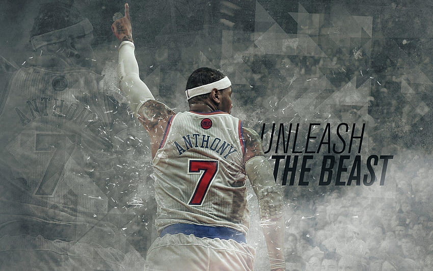 Carmelo Anthony New York Knicks Hintergründe HD-Hintergrundbild