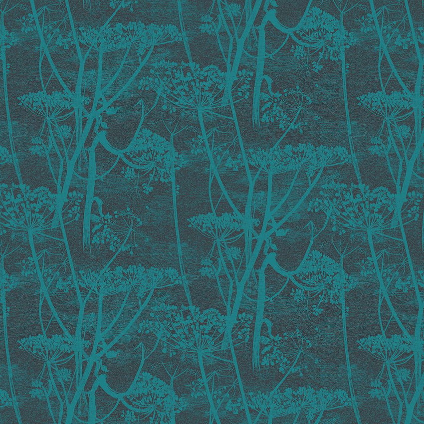 Cow Parsley by Cole & Son, viridian HD phone wallpaper