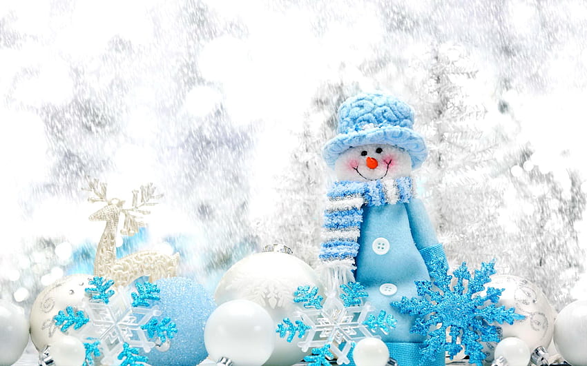 5 Real Snowman, winter real snowmen HD wallpaper