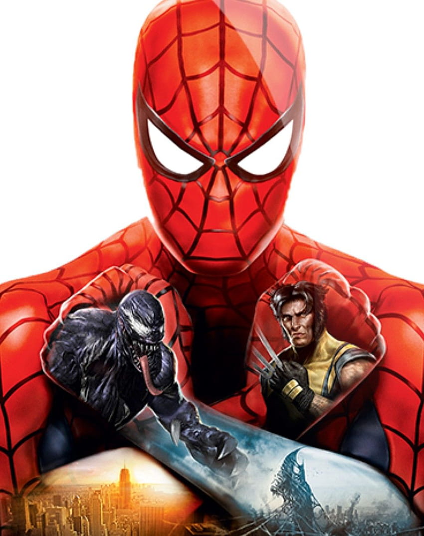 Spider-Man-Netz aus Schatten HD-Handy-Hintergrundbild