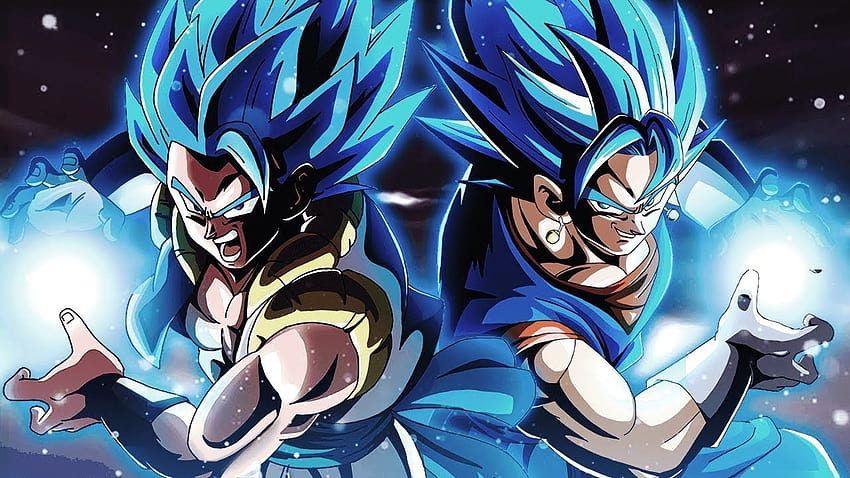 GOGETA BLUE & VEGITO BLUE คอนเฟิร์ม!? ข้อมูลครบรอบ 5 ปีของดอกกัน! DBZ Dokkan Battle เวจิโต้และโกจิต้า วอลล์เปเปอร์ HD