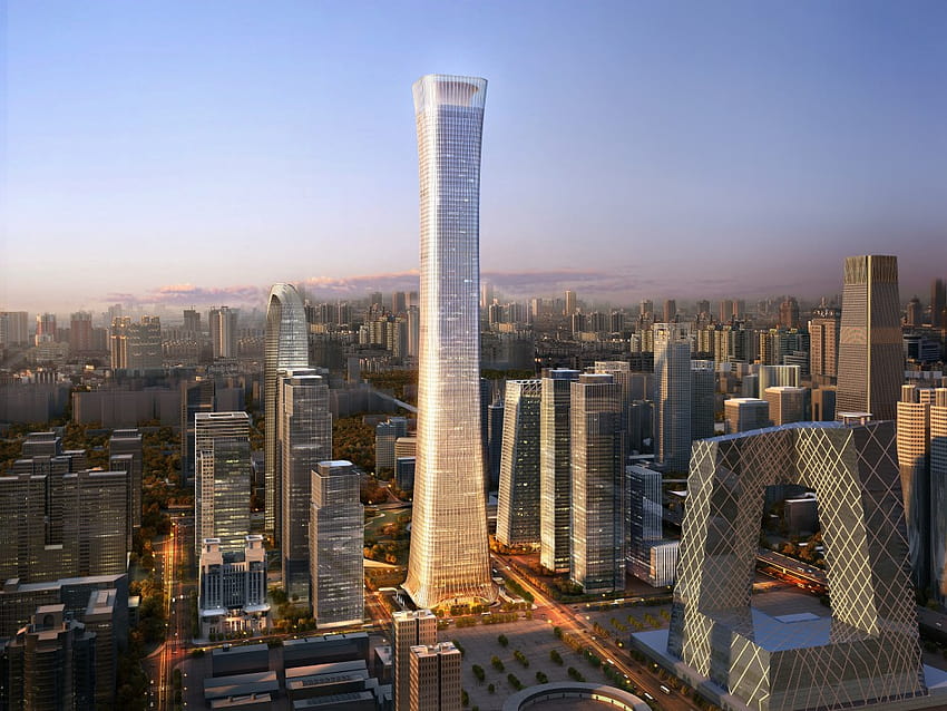 Top 10 des bâtiments les plus hauts du monde, china zun Fond d'écran HD