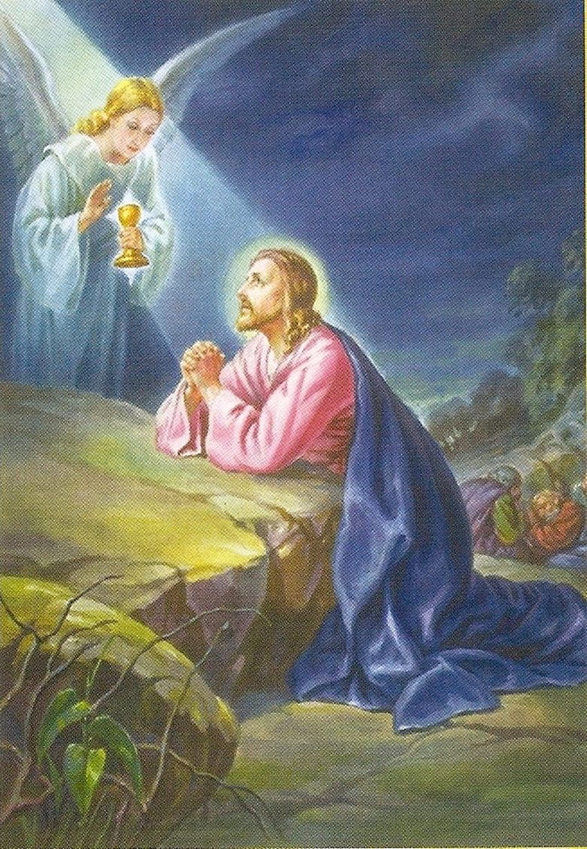 Cartoon Jesus Praying, jesus cartoon HD phone wallpaper