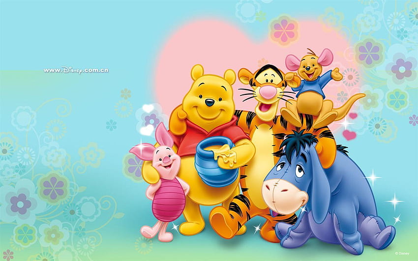 Winnie-the-pooh characters HD wallpapers | Pxfuel