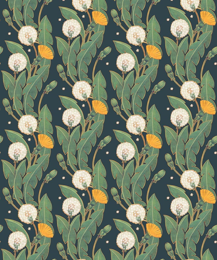 Dandelions • Painterly Flora Trail • Milton & King, the kings of summer HD phone wallpaper
