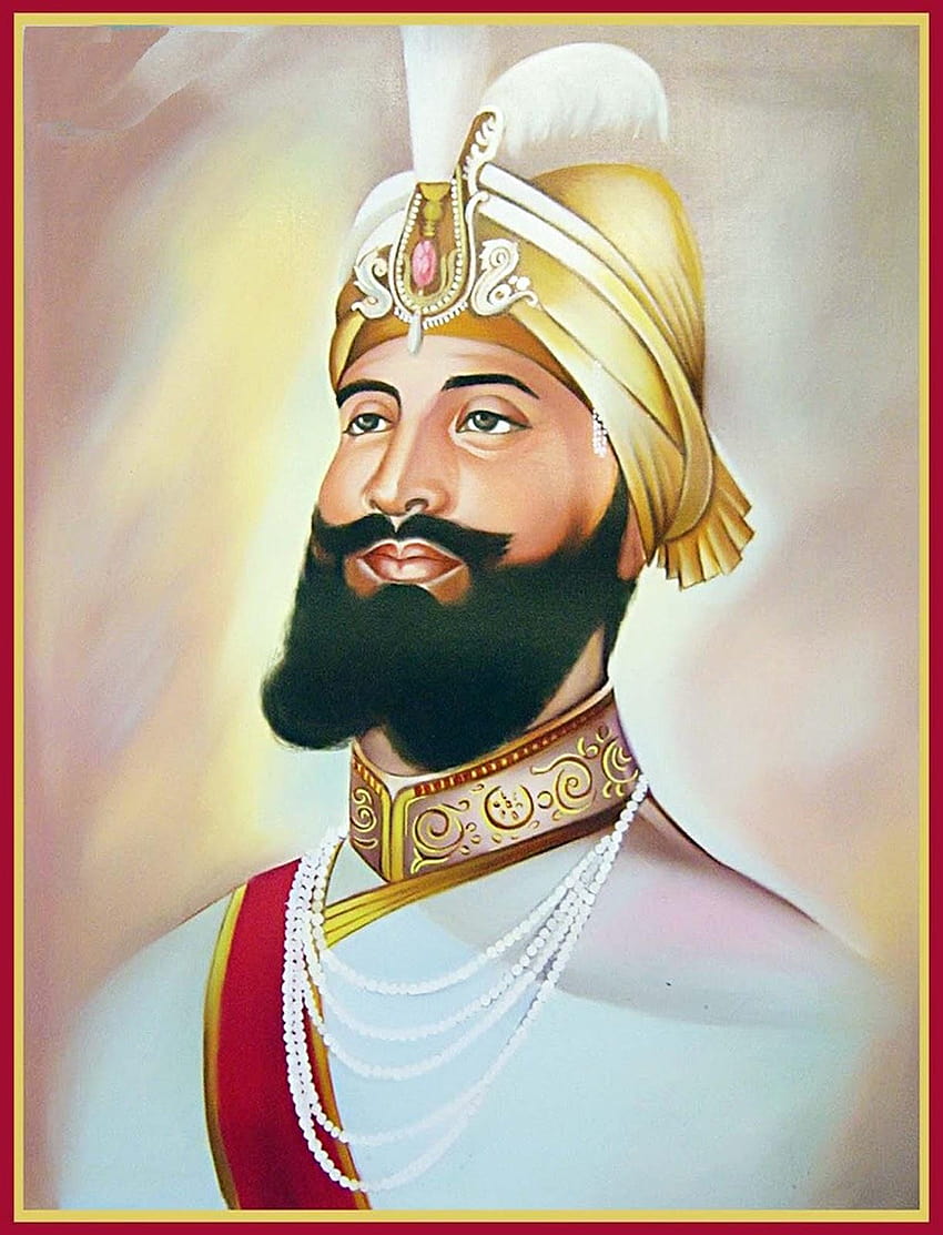 Guru Gobind Singh Ji i guru telefon komórkowy Tapeta na telefon HD