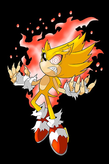 Fleetway Super Sonic, Fleetway super sonic by Magnum13 on deviantART