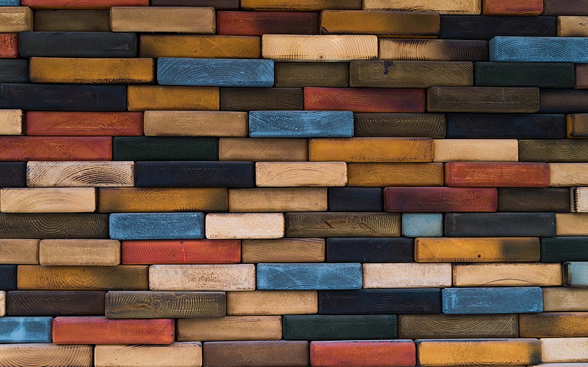 Texture, colorful bricks, blocks , 3840x2400, Ultra 16:10, , colorful blocks HD wallpaper