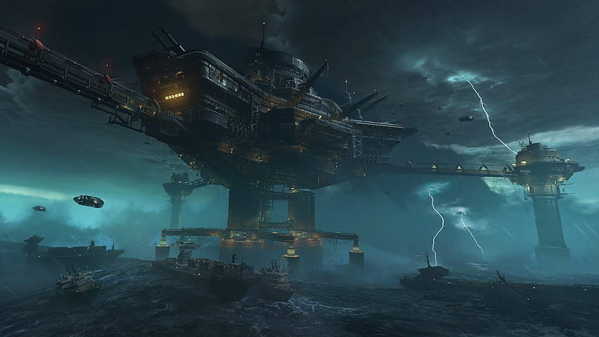 Der erste DLC von Doom Eternal wird nach der Kampagne ein neues Story-Set beginnen, das ewige Schicksal der alten Götter HD-Hintergrundbild