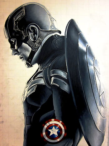 Captain america Civil war pencil drawing by mohit kumar ra… | Flickr