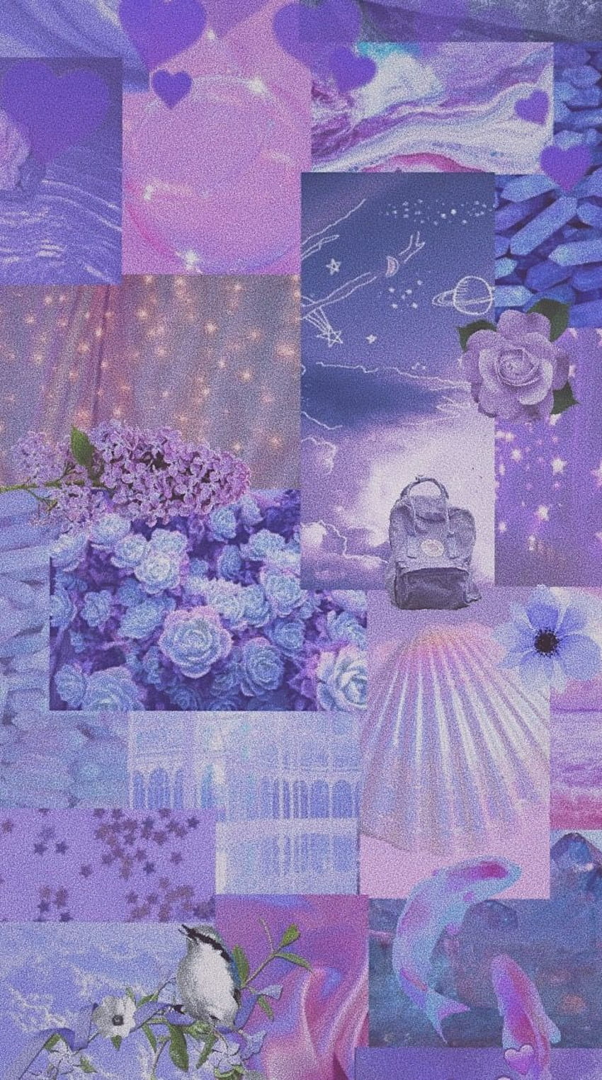 Lilac aesthetic, violet phone aesthetic HD phone wallpaper