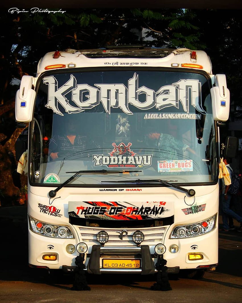 KOMBAN YODHAVU di Komban_official, bus komban Sfondo del telefono HD