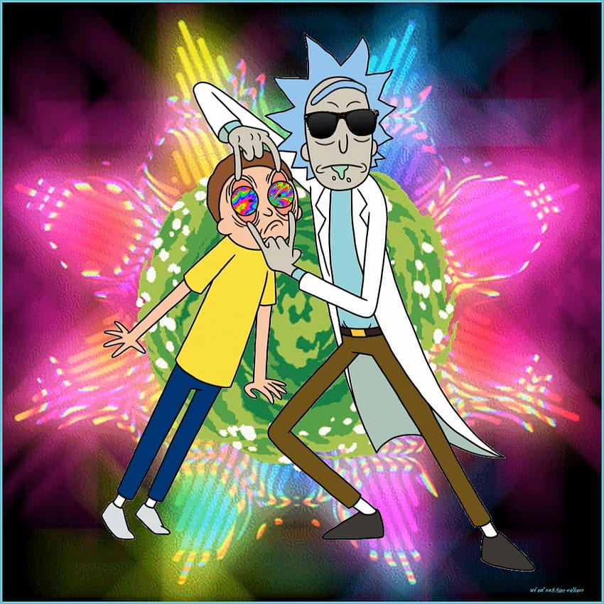 Steam 工作坊::Rick And Morty Trippy, rick and morty drip HD phone wallpaper