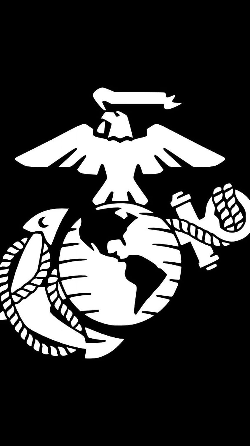 USMC Descubra mais Exército Americano, Forças Armadas, Corpo de Fuzileiros Navais, Corpo de Fuzileiros Navais dos Estados Unidos, Marines dos Estados Unidos wal…, marine logo Papel de parede de celular HD