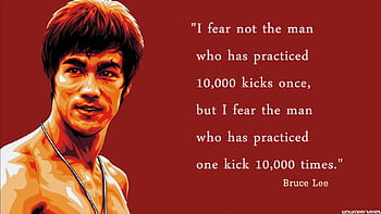 Inspirational quote by bruce lee HD wallpapers | Pxfuel