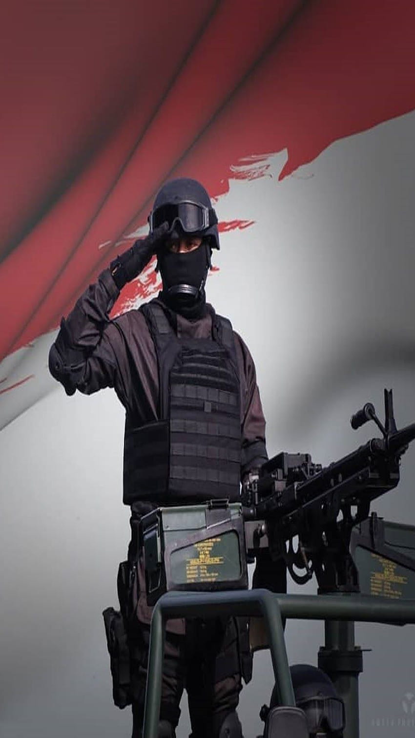 Keren TNI Terbaru Dengan Kualitas Dan Bagus, Kumpulan Anime Seragam Militer HD-Handy-Hintergrundbild