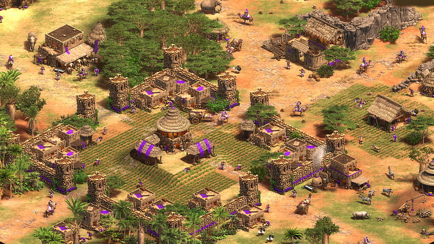 The old and new in Age of Empires 2: Definitive Edition: “we're done adding civs” HD wallpaper