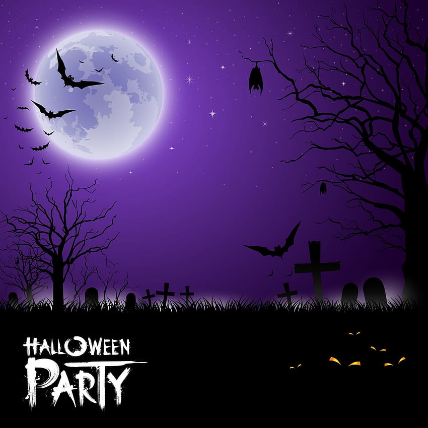 Horror Unique Horror Halloween, halloween púrpura fondo de pantalla del teléfono
