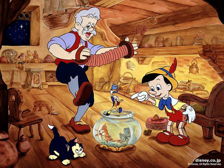 Classic Disney : Pinocchio HD wallpaper