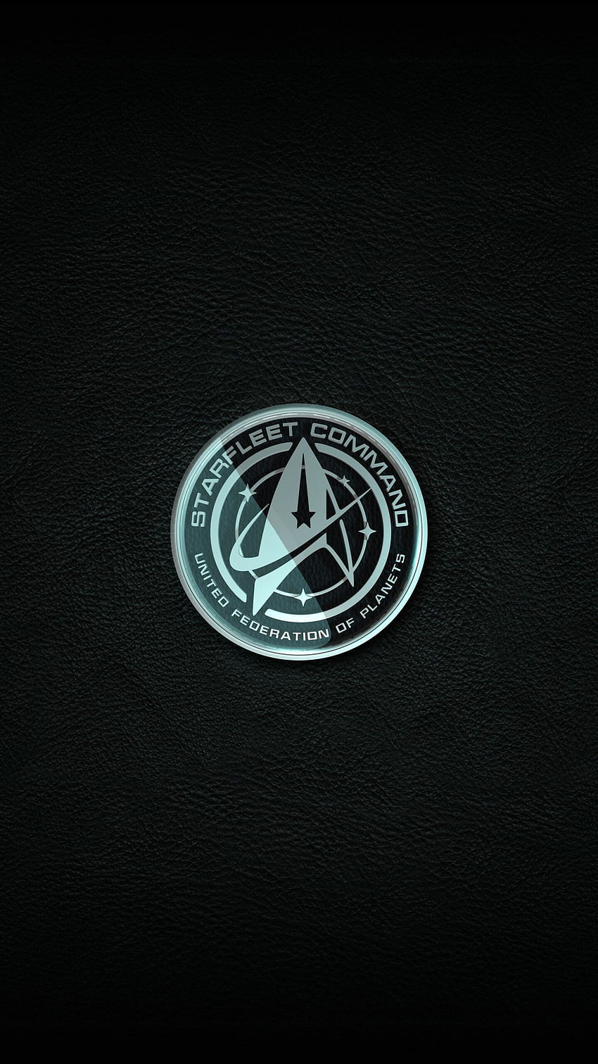 Emblème de Star Trek, symboles de Star Trek Fond d'écran de téléphone HD