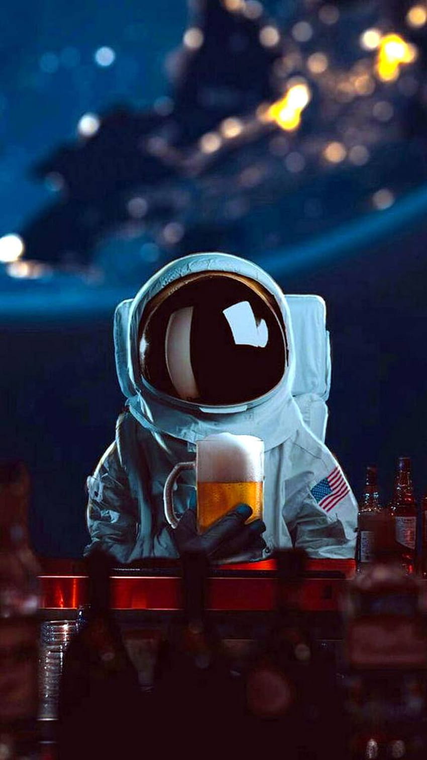Dope Astronaut, simpatico astronauta Sfondo del telefono HD