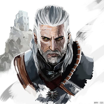 Stable Diffusion prompt Portrait Drawing of geralt of  PromptHero