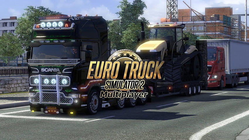 Euro Truck Simulator 2 Multiplayer, evolusi pengemudi truk euro Wallpaper HD