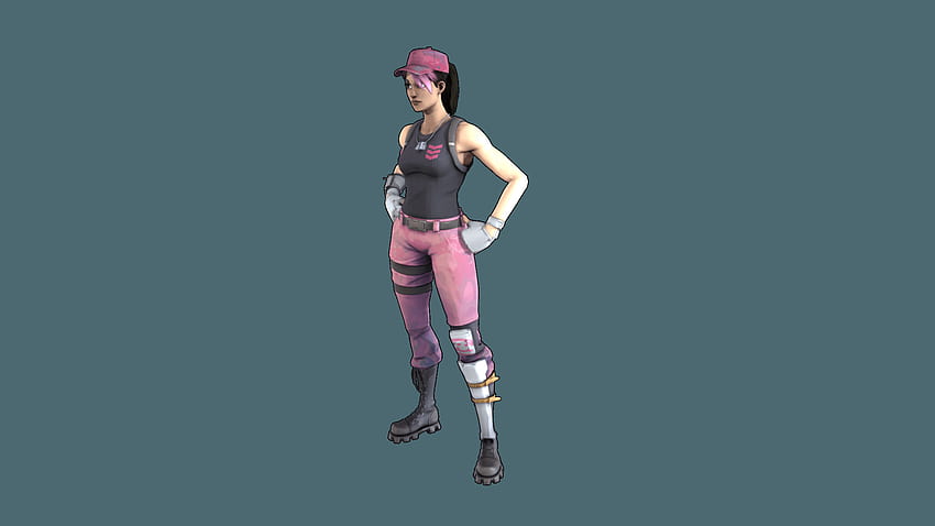 Fortnite Rose Team Leader, líder da equipe rosa fortnite papel de parede HD