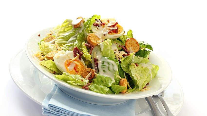 Caesar Salad HD wallpaper