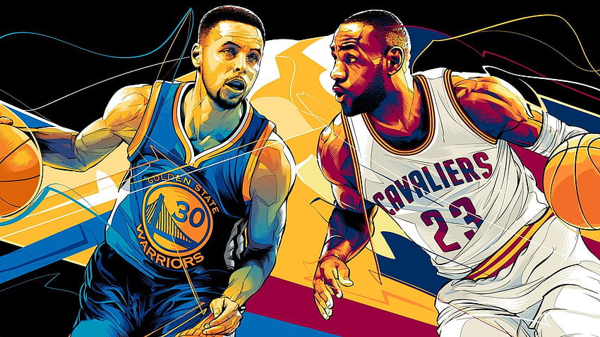 Stephen Curry Vs Lebron James , steph curry and lebron james HD wallpaper