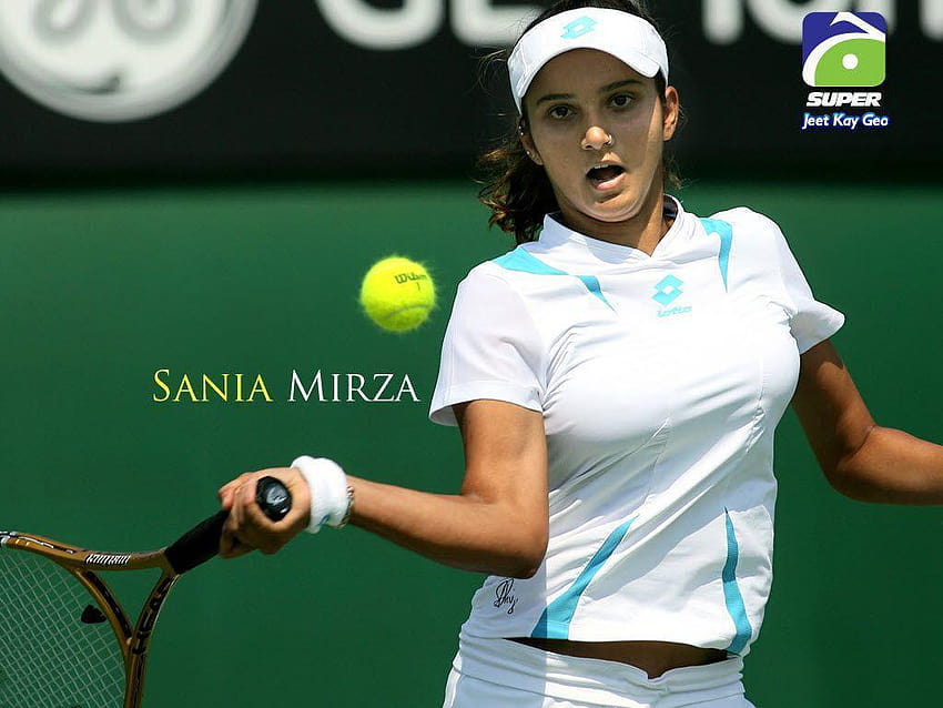 Tennisstar Sania Mirza HD-Hintergrundbild