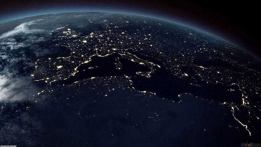 Истинска Земя от космоса НАСА HD тапет