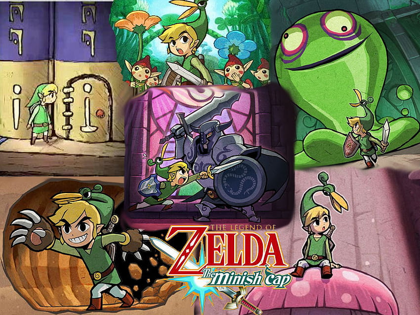 die Legende von Zelda die Minish-Kappe HD-Hintergrundbild