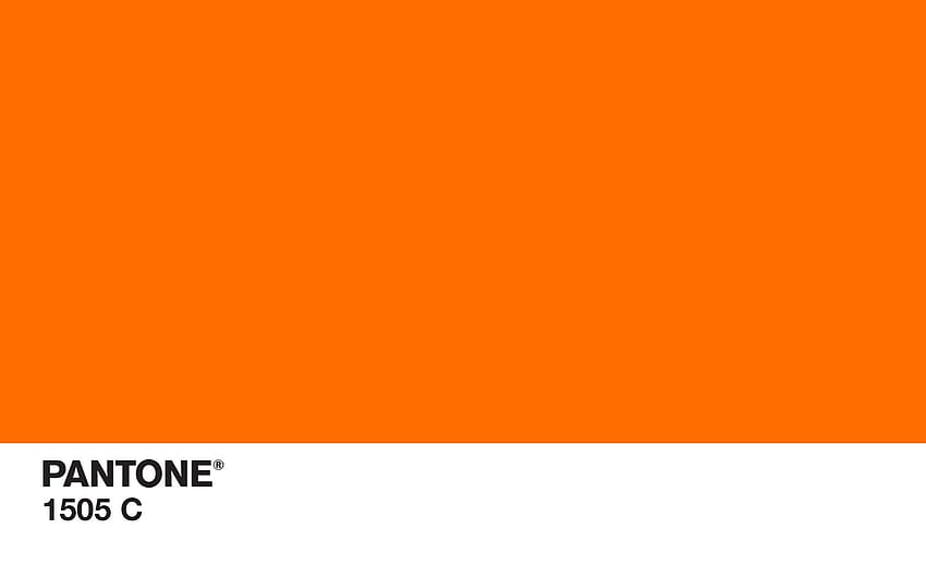 Plain Orange HD wallpaper